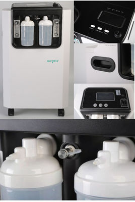 อุปกรณ์ทางการแพทย์ Oxygen Concentrator 10 LPM หัวออกซิเจนแบบพกพาพร้อม Nebulizer