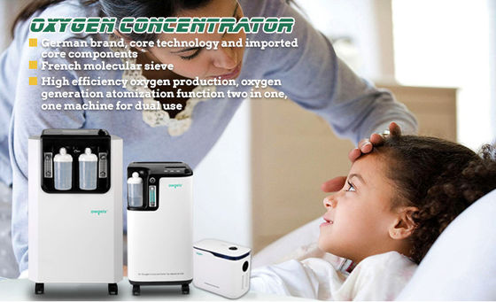 Healthcare Medical Grade Oxygen Concentrator, 93% Pure Home Use Oxygen Concentrator