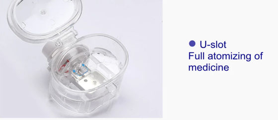 แบบพกพา Micro Mesh Nebulizer มือถือแบบพกพา Ultrasonic Nebulizer Atomization Therapy