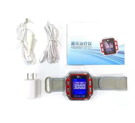 อุปกรณ์การแพทย์สำหรับผู้ป่วยโรคเบาหวาน Laser Therapeutic Watch ใช้ในบ้าน OEM