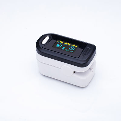 Ce Warning Display การทดสอบเลือด Oled Fingertip Pulse Oximeter Monitor