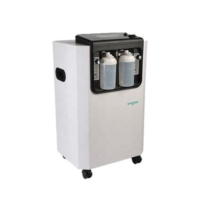 Double Flow Nebulizer 110v 10 ลิตรเครื่อง Concentrator ออกซิเจนสำหรับใช้ทางการแพทย์