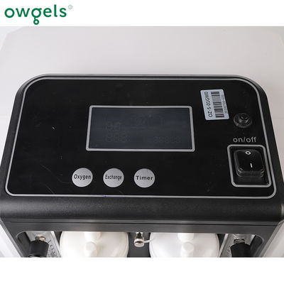 Double Flow Nebulizer 110v 10 ลิตรเครื่อง Concentrator ออกซิเจนสำหรับใช้ทางการแพทย์