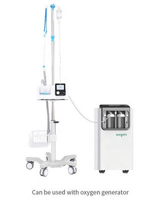 แบบพกพา ICU High Flow Oxygen Therapy อุปกรณ์ 70L/Min Medical Use