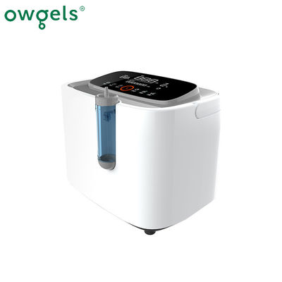 OEM White Home Use Oxygen Concentrator เครื่องหายใจออกซิเจนแบบพกพาพร้อม Atomizing