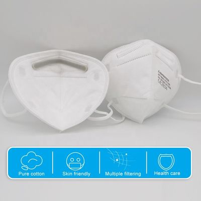 17.5x9.5cm KN95 หน้ากากช่วยหายใจ, NB2834 FFP2 Disposable Mask